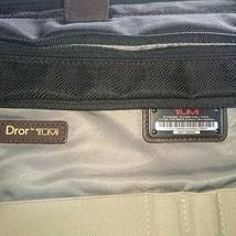 TUMI　“Dror for TUMIコレクション　ブリーフケース　ビジネスショルダーバッグ　2WAY_画像10