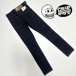 新品未使用タグ付/CHEAP MONDAY チープマンデー/タイトオリジナルデニムパンツ/26インチ/アンウォッシュ