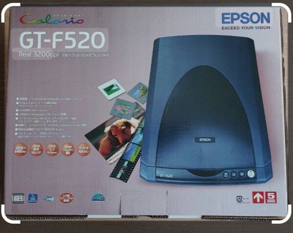 エプソンカラリオGT-F520 カラースキャナ新品