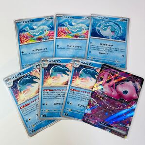 ポケモンカード ミュウex イルカマン ナミイルカセット