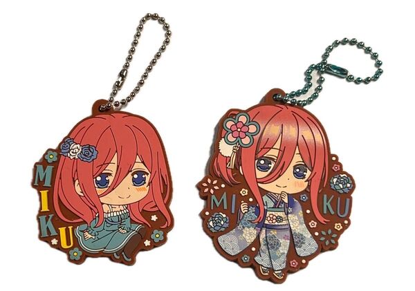 五等分の花嫁 ラバーストラップ 中野三玖