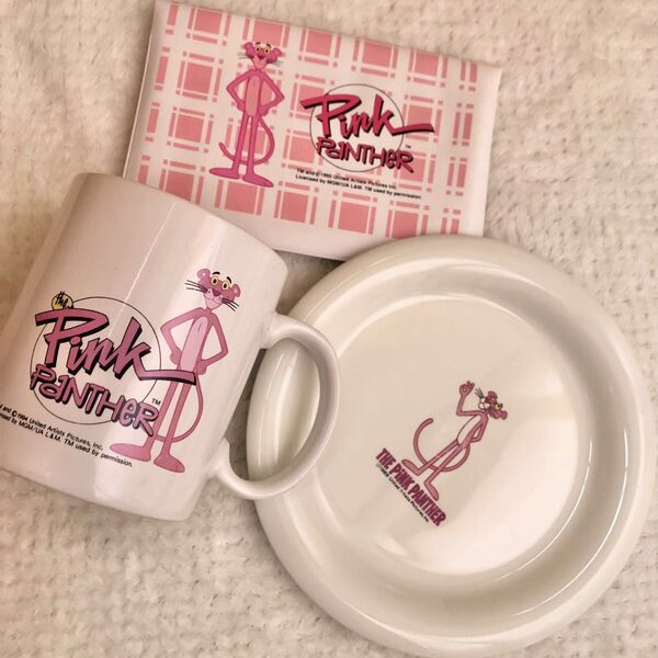 ★訳アリ【 ちば興銀 】ノベルティ「ピンク・パンサー コラボ」3点 まとめ売り