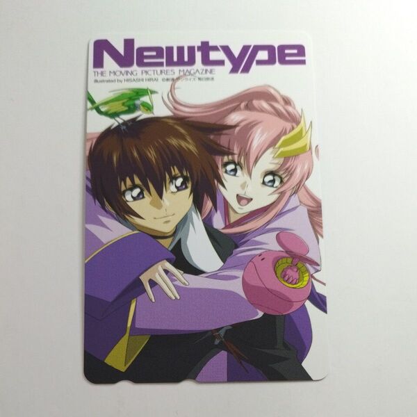 機動戦士ガンダムSEED テレカ テレホンカード アニメ Newtype ニュータイプ ガンダム