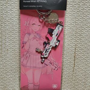 【韓国 公式グッズ】ブルーアーカイブ 2.5周年 ハナコ メタル ガン キーリング