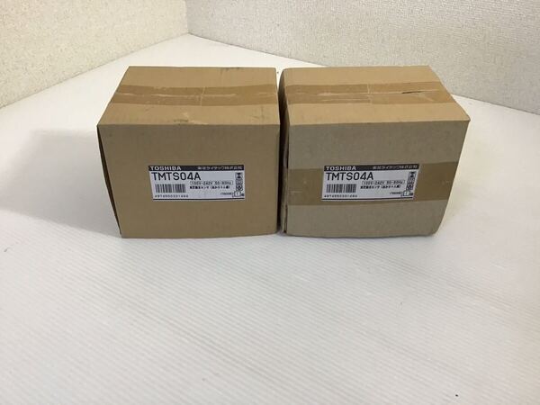 ★未開封★ TOSHIBA/東芝 調光センサー あかり+人感 MESL端末器 TMTS04A 2個セット ライト 接続用 屋内天井面