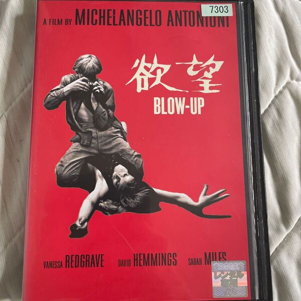 DVD 欲望 BLOW-UP レンタル版 よ116