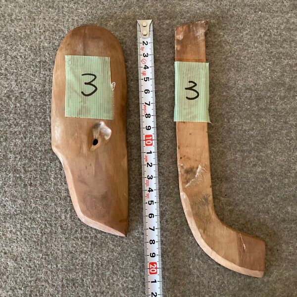 3番 陶芸 ロクロ コテ こて 古材 古道具 用具 レトロ アンティーク DIY