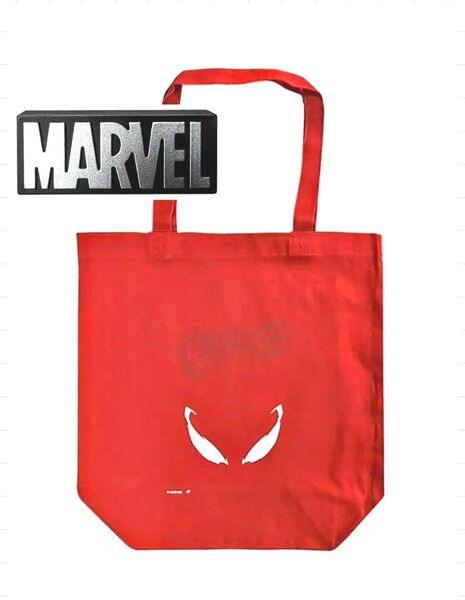 ◆ MARVEL / マーベル ☆ カーネイジ Carnage トートバッグ 赤