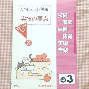【年内まで!】中学3年 実技 定期テスト対策予想問題集