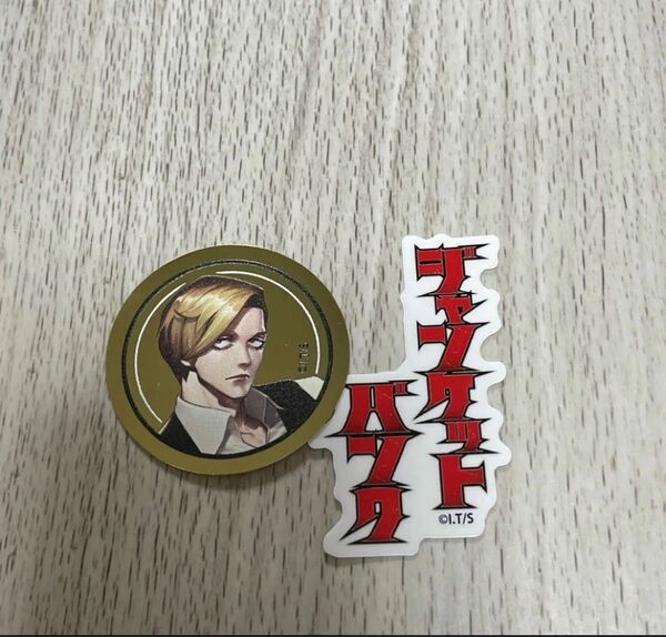 獅子神 ジャンケットバンク 原画展 ステッカー
