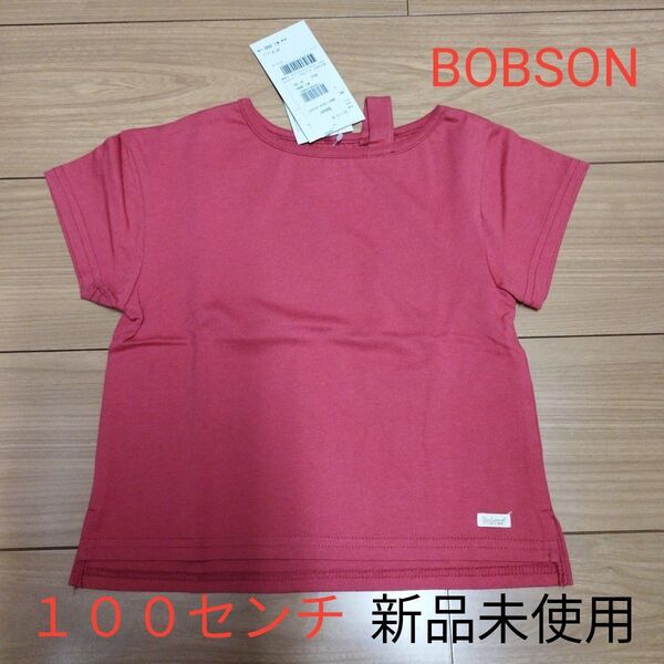 新品 未使用 キッズ 半袖Tシャツ トップス 女のコ100センチ