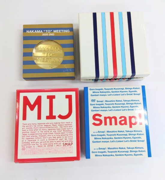 SMAP CD DVD グッズ スマップ ギフト MIJ まとめて4点