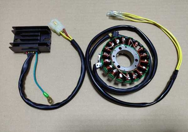 ペイペイ SUZUKI GSX400F GSX400FS インパルス用充電 ダイナモ レギユレータ レクチファイヤー セット 新品 電装品 高品質