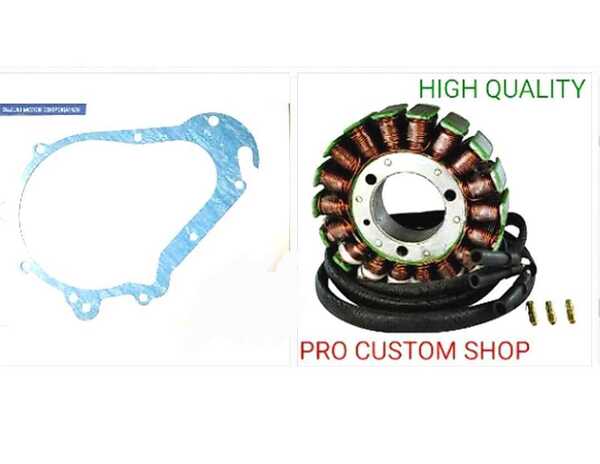 SUZUKI GSX400F GSX400FS インパルス用 ダイナモ ガスケット セット 新品 高品質