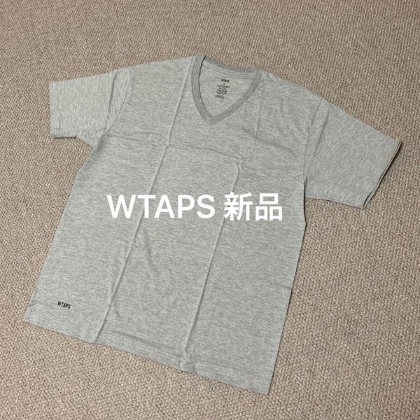 【新品未使用】ダブルタップス WTAPS Vネック Tシャツ 半袖 メンズ S