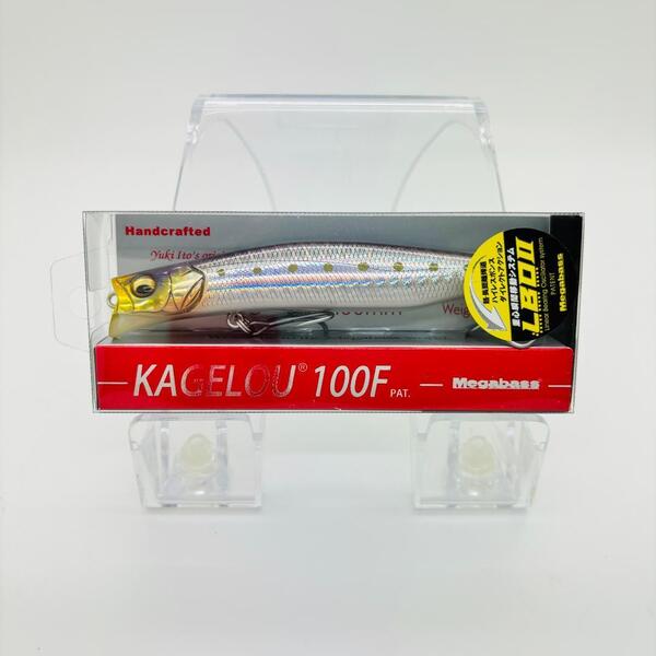 新品 Megabass メガバス KAGELOU 100F KAGELOU カゲロウ カゲロウ 100F GG IWASHI GG イワシ