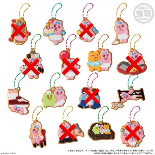 おぱんちゅうさぎ クッキーチャームコット