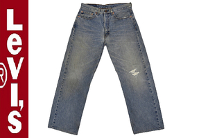 K-0408★Levi's リーバイス 512-02★1997年製造 ヴィンテージ加工デニム ストレートジーンズ W32