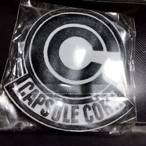 capsule corp ワッペン ベルクロ付き マジックテープ 未開封品