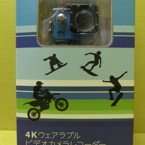送料無料◆未使用◆アースカム◆4Kアクションカメラ【SPC-30】4Kウェアラブルビデオカメラレコーダー◆付属品一式揃◆PIF◆DEAR LIFE