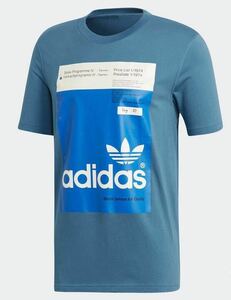 定価以下! 新品 アディダス グラフィック tシャツ サイズXO XXL DH4773 adidas ブルー スポーツ