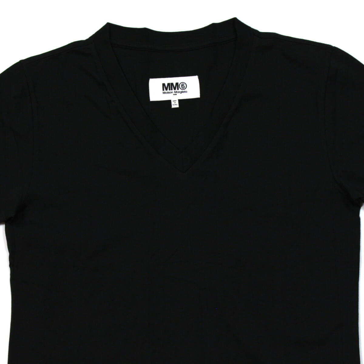 MM6 Maison Margiela 半袖 Tシャツ 3枚セット パックT 1枚でもインナーでも クルーネック / Vネック / Uネック ブラック サイズL MM6 Maison Margiela 半袖 Tシャツ 3枚セット パックT 1枚でもインナーでも クルーネック / Vネック / Uネック ブラック サイズL