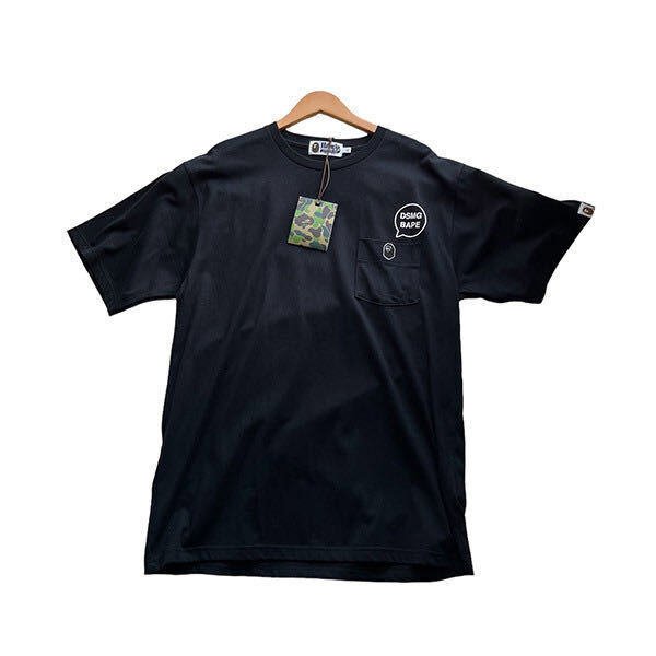 【新品】A Bathing Ape DSMG BAPE ポケット Tシャツ ブラック XL