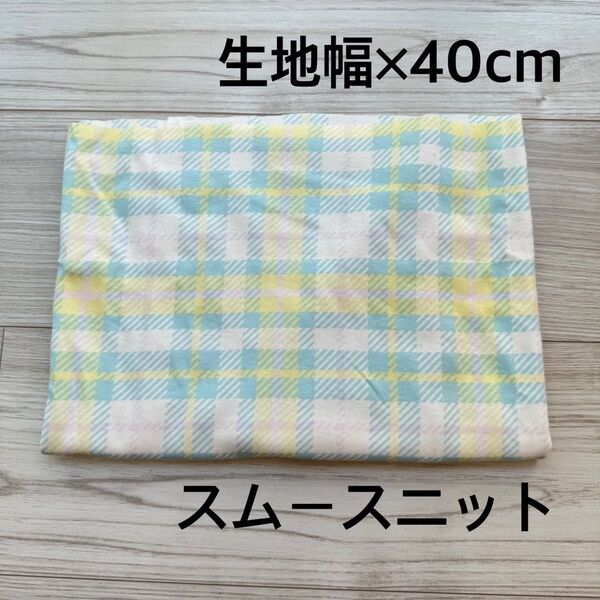 IKOR-cloth イコロクロス CHECK スムースニット ミント