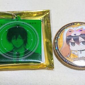 PSYCHO-PASS 宜野座 レイヤードアクリルキーチャーム 缶バッジ