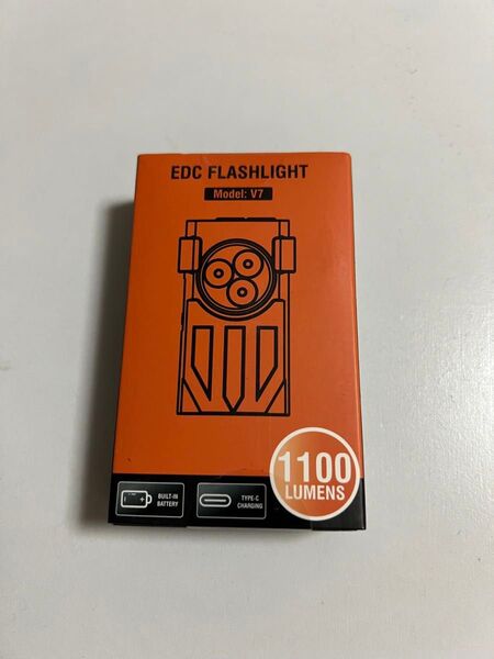 夏のキャンプに!LEDランニングライト ウェアラブル 小型クリップ タイプC