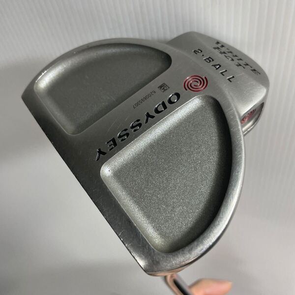 希少 レフティー用 ODYSSEY WHITE HOT 2-BALL 33インチ オデッセイ ホワイトホット 2ボール 2BALL 左用 番2493