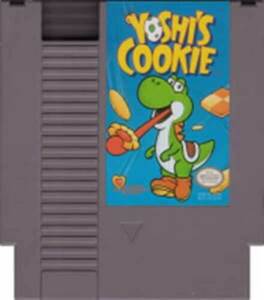  за границей ограниченая версия иностранная версия Yoshi's Cookieyosi-. печенье NES