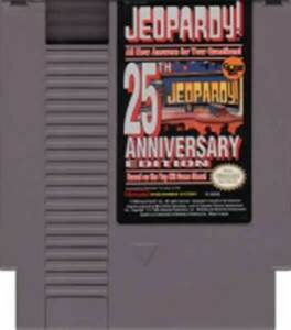  за границей ограниченая версия иностранная версия Famicom Jeopardy 25Th Anniversary Edition NES