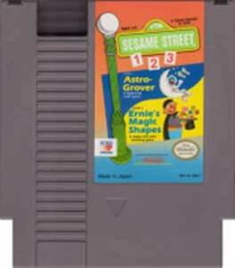 海外限定版 海外版 ファミコン セサミストリート SESAME STREET 123 NES