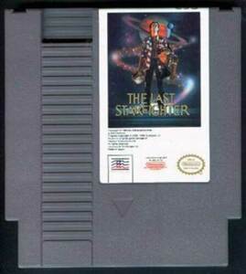  abroad limitation version overseas edition Famicom The Last Starfighter NES