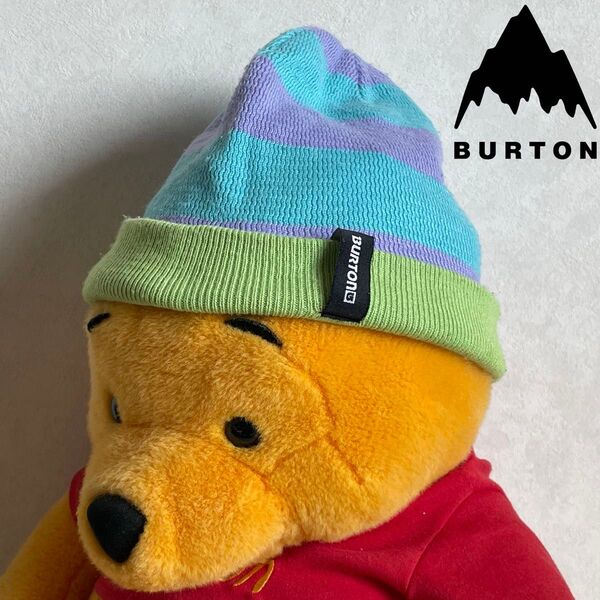 BURTONバートンリバーシブル ボーター ニットビーニー スキーウェア スノーボード パステルカラー ワッチ キャップ