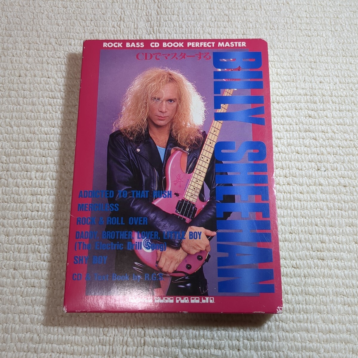 洋書 ギタースコア Billy Sheehan ビリーシーン