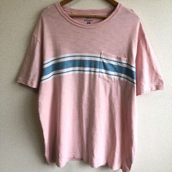 GEORGE ジョージ ポケット Tシャツ 半袖 XLサイズ