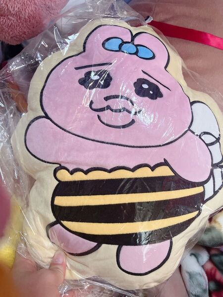 おぱんちゅうさぎ ダイカットクッション