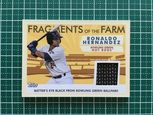 即決のみ！★TOPPS MLB 2019 PRO DEBUT BASEBALL FOF-HR RONALDO HERNANDEZ【TAMPA BAY RAYS】メモラビリアカード プロスペクト 19★