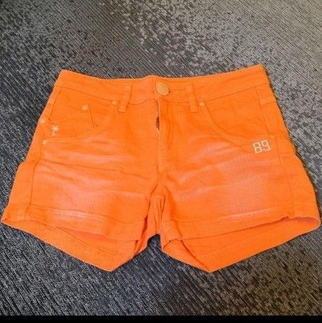 パーリーゲイツ ダメージ加工 デニム ショートパンツ ゴルフ M
