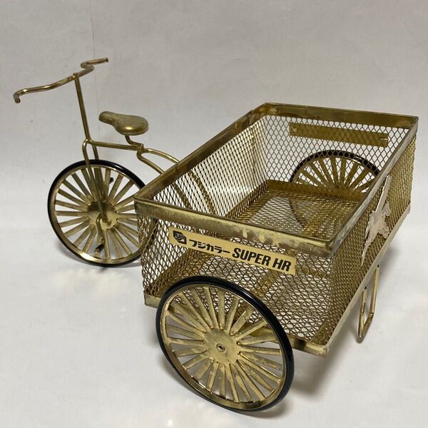 フジカラー SUPER HR号 自転車 リヤカー ヴィンテージ 販促品 レトロ 富士フイルム