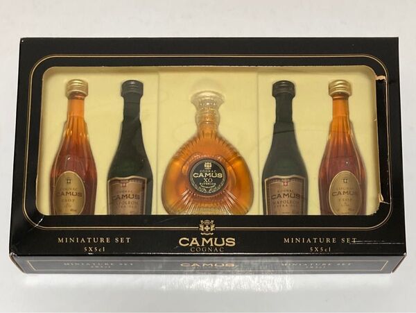 CAMUS ミニチュアボトルセット XO VSOP NAPOLEON コニャック
