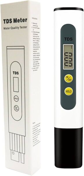 TDSメーター TDS測定器 デジタル 水質テスター 水質測定器 高精度