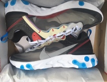 NIKE REACT ELEMENT 87 リアクト エレメント AQ1090-003 27.5 cm 国内正規 新品未使用品 即発送可 他多数出品中_画像7