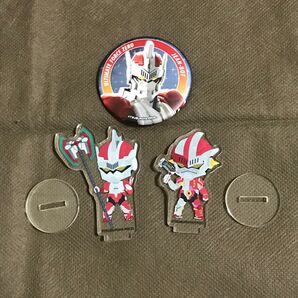 ジャンボット/ジャンナイン/デコレーション缶バッジコレクション/アクリルぷちスタンド/ウルトラマンゼロ/未使用