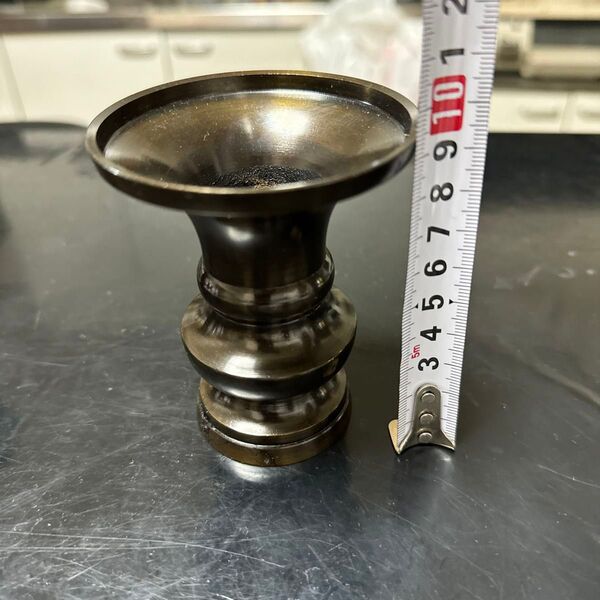花瓶 真鍮 (仏具、仏壇)0