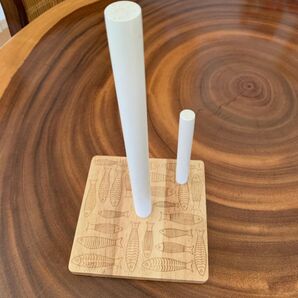 キッチンペーパーホルダー 木製