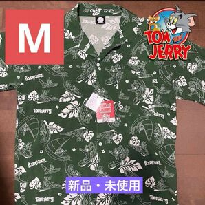 トムとジェリー アロハシャツ 新品未使用 タグ付き ハワイ ディズニー m 旅行
