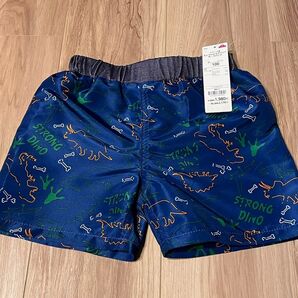【新品未使用品】サーフパンツ恐竜水着 100サイズ 学童水着 定価2,178円 3〜5歳